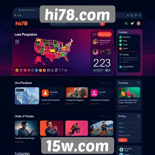 Análise da interface de usuário do hi78.com